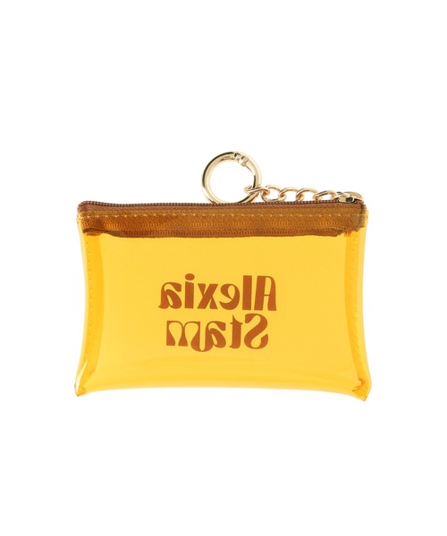 ALEXIA STAM（アリシアスタン） キーホルダー Logo Clear Pouch