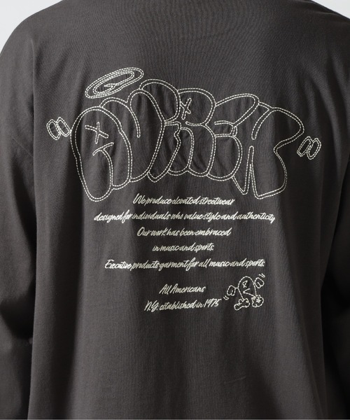AVIREX（アヴィレックス） tシャツ 「直営店限定」GRAFFITI EMBROIDERY