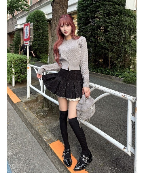 【完売品】Darich スパンコールツイードミニスカートM Darich スカート スパンコールツイードミニスカート : ZOZOTOWN