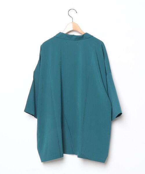 「MEMENTISM」 「unrelaxing」半袖シャツ FREE グリーン メンズ_画像2