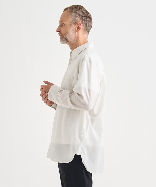irenisa シルクコットン オーバーサイズシャツ イレニサ　未使用品 IRENISA（イレニサ） シャツ 「irenisa/イレニサ」別注REGULAR COLLAR