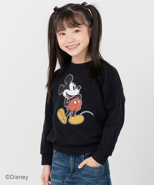 Disney（ディズニー） トレーナー 「ディズニー」ミッキーマウス/裏毛