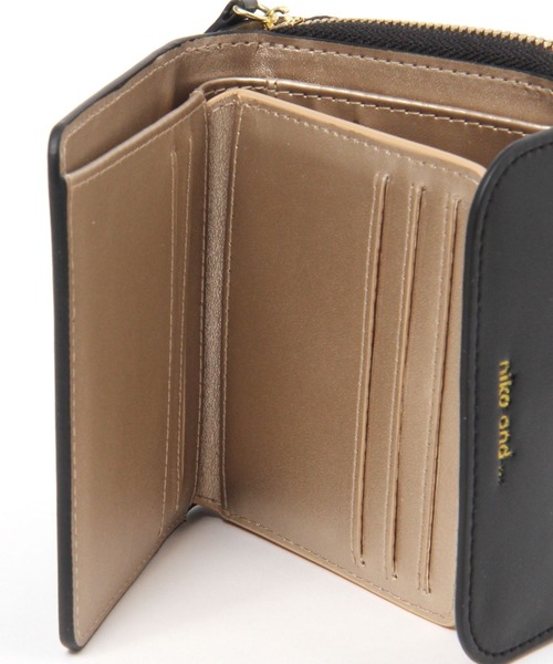 niko and…（ニコアンド） 財布 0 ブラック レディース : ZOZOTOWN