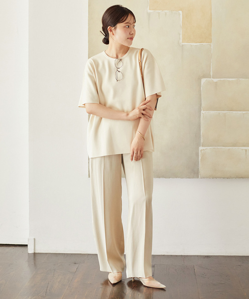 plage R’IAM RIB SEER プルオーバー （ベージュ） プラージュ Plage R'IAM RIB SEER プルオーバー （ベージュ