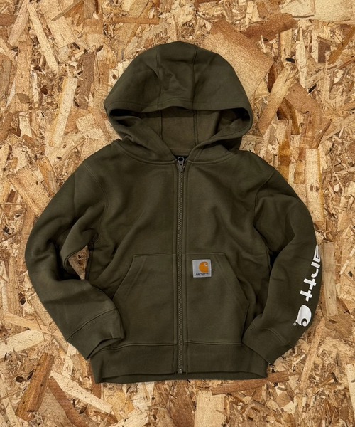 Carhartt(カーハート) パーカー carhartt ZIPパーカー キッズ 子供服 Carhartt(カーハート) パーカー carhartt ZIPパーカー キッズ 子供服