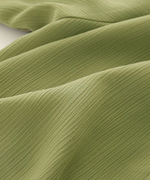 「HER CLOSET」 長袖シャツ M ライトベージュ レディース_画像7