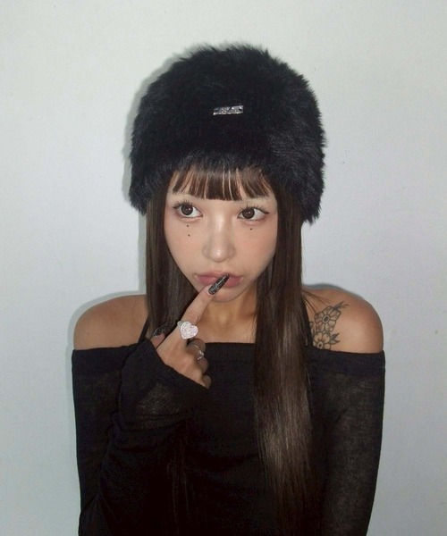 DAIYA（ダイヤ） ニット帽 ニットキャップ d.i.a.プレート付き