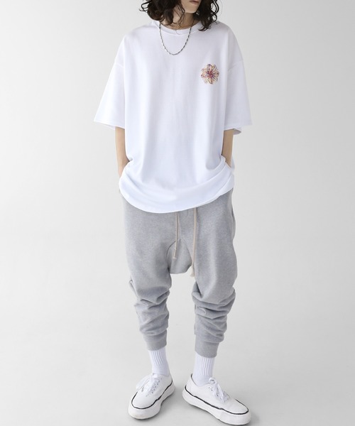 「minsobi」 半袖Tシャツ FREE ホワイト メンズ_画像3