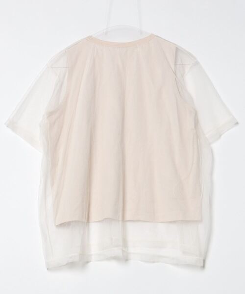 「CITEN」 半袖カットソー FREE オフホワイト レディース_画像2
