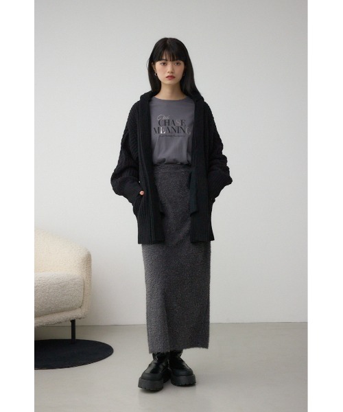 moussy - MOUSSY 新作 カーディガン カーデ AZUL BY MOUSSY（アズールバイマウジー） カーディガン マットモール