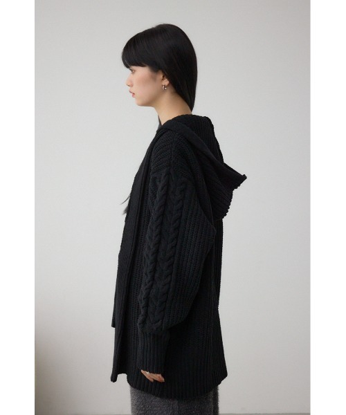 moussy - MOUSSY 新作 カーディガン カーデ AZUL BY MOUSSY（アズールバイマウジー） カーディガン マットモール
