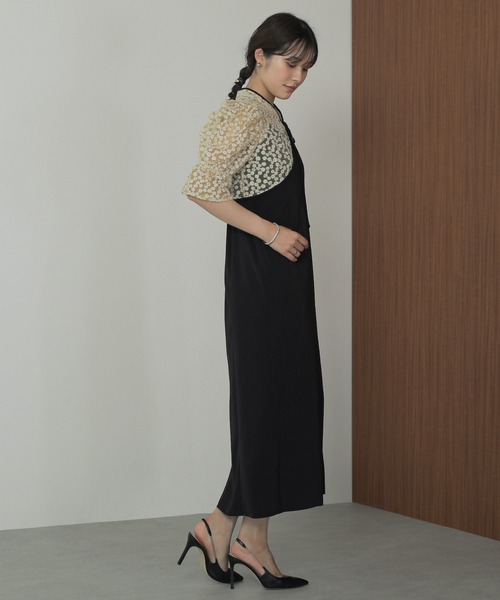 「Kana」 コンビワンピース M ネイビー レディース_画像5