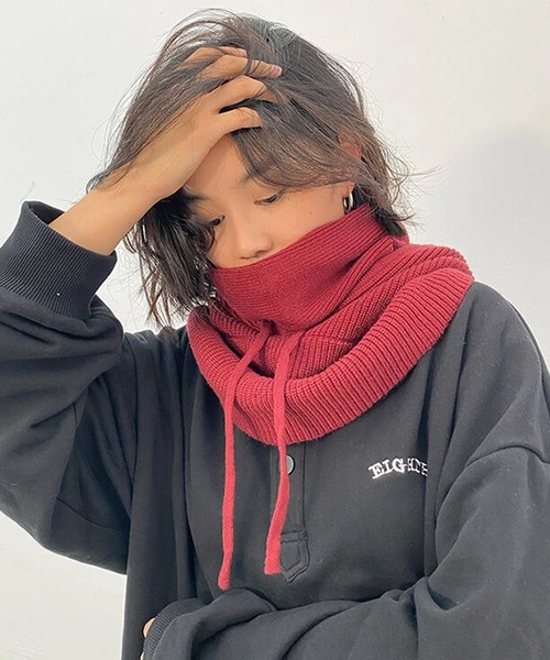 LUMIRA ニット帽 ニットキャップ レディース 大きめニット バラクラバ