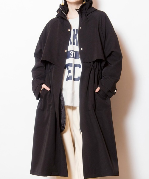 OSMOSIS（オズモーシス） コート アウター ライナー付フーデッドコート