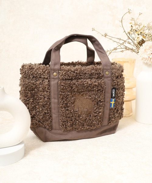 moz（モズ） トートバッグ プードルボア トートバッグ レディース