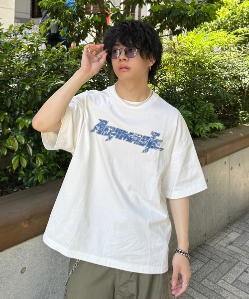 ADAMASTE 半袖Tシャツ LARGE ホワイト メンズ : ZOZOTOWN Yahoo!店 - 通販 - Yahoo!ショッピング