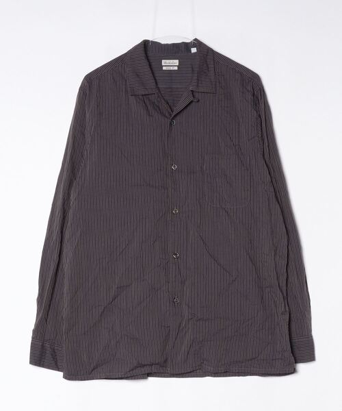 【美品】steven alanシャツ　Mサイズ STEVEN ALAN（スティーブンアラン） 長袖シャツ X-LARGE ブラウン