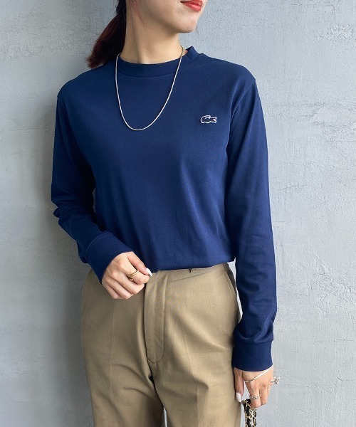 LACOSTE（ラコステ） 長袖カットソー 4 ネイビー レディース