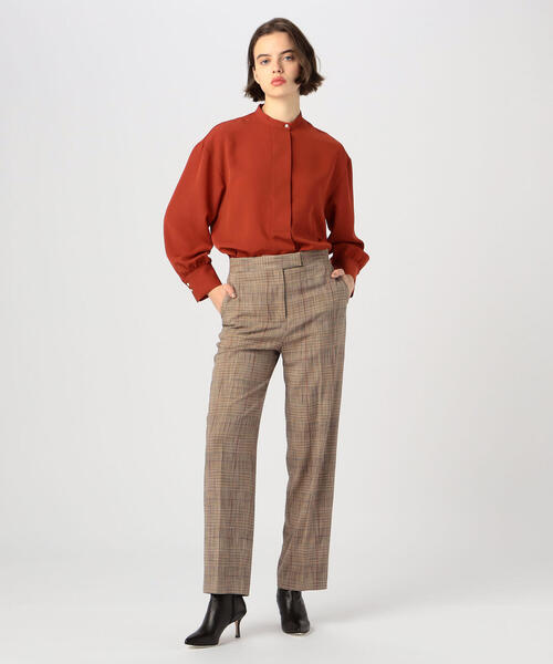 TOMORROWLAND（トゥモローランド） 長袖ブラウス 36 ダークオレンジ