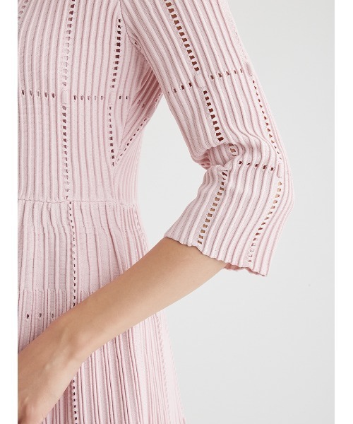 CELFORD（セルフォード） ニットワンピース 38 ネイビー レディース