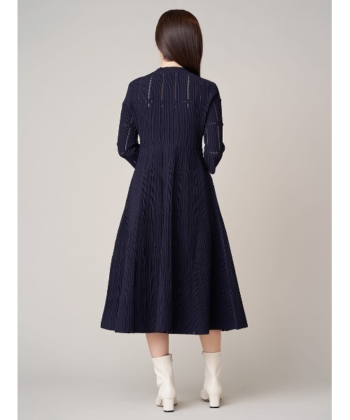 CELFORD（セルフォード） ニットワンピース 38 ネイビー レディース