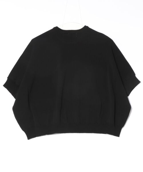 「Arnold Palmer」 半袖ニット L ブラック レディース_画像2