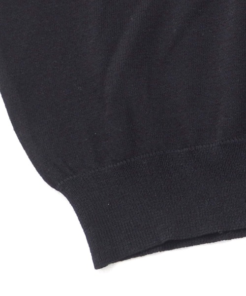 「Arnold Palmer」 半袖ニット L ブラック レディース_画像7