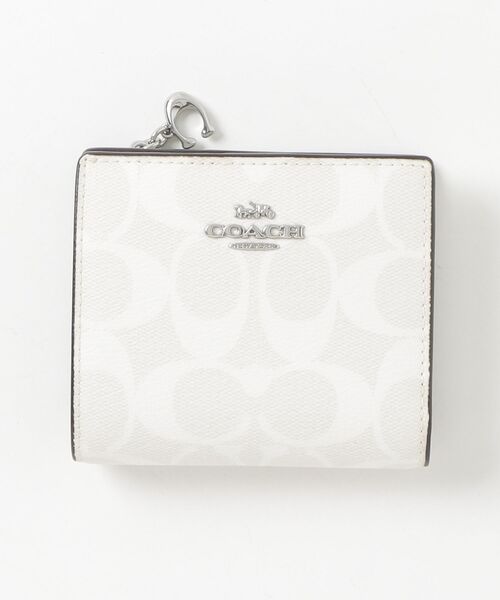 ★ 新品　COACH　コーチ 折り財布　２つ折り財布 ホワイト COACH（コーチ） 財布 - ホワイト レディース : ZOZOTOWN Yahoo!店