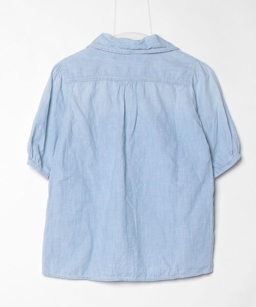 「Brocante」 7分袖ブラウス 1 ブルー レディース_画像2