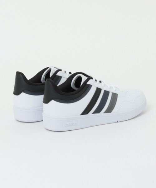 「adidas」 ローカットスニーカー 29.0cm ホワイト×ブラック メンズ_画像2
