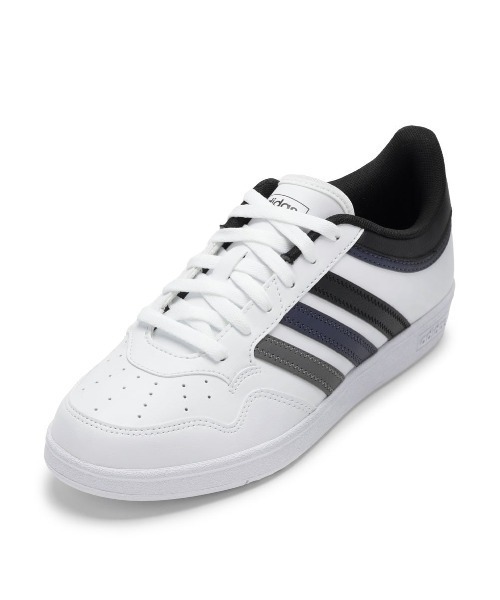 「adidas」 ローカットスニーカー 29.0cm ホワイト×ブラック メンズ_画像4