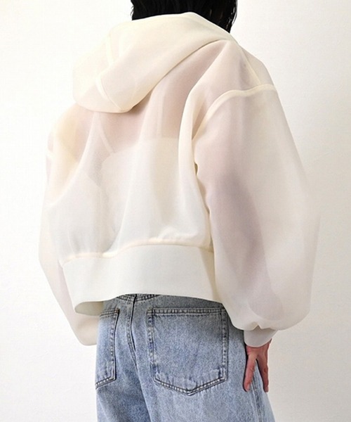 「STYLEBLOCK」 ジップアップパーカー M イエロー レディース_画像5