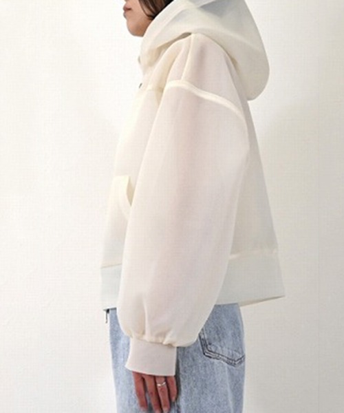 「STYLEBLOCK」 ジップアップパーカー M イエロー レディース_画像6