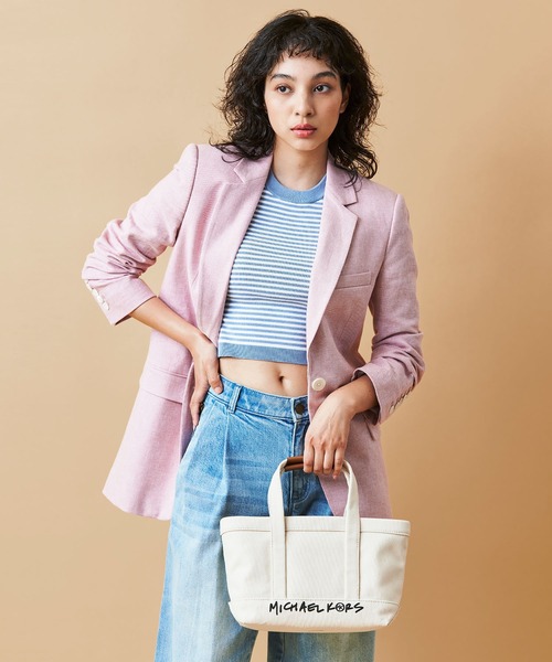 「MICHAEL KORS」 ハンドバッグ FREE ナチュラル レディース_画像3