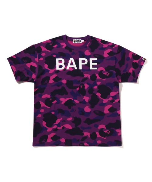 A BATHING APE（アベイシングエイプ） tシャツ 半袖 BAPE LOGO COLOR