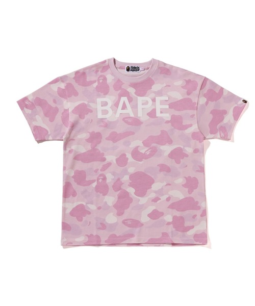 A BATHING APE（アベイシングエイプ） tシャツ BAPE LOGO COLOR CAMO
