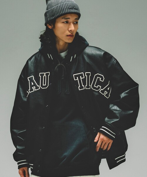 NAUTICA（ノーティカ） ジャケット LARGE ブラック メンズ : ZOZOTOWN