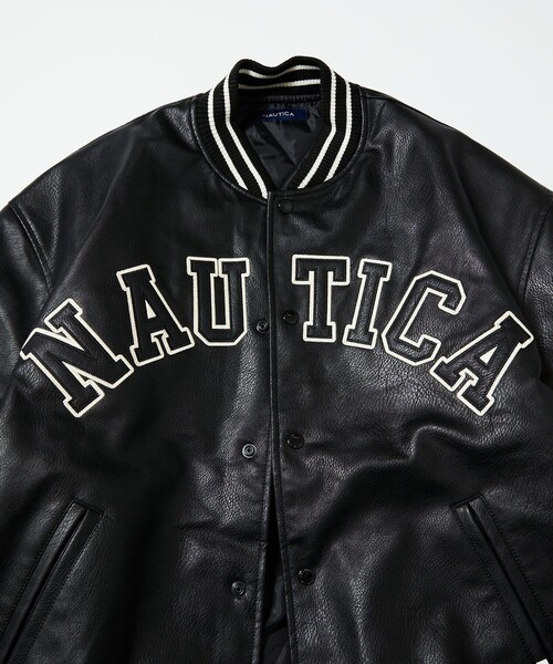 NAUTICA（ノーティカ） ジャケット LARGE ブラック メンズ : ZOZOTOWN