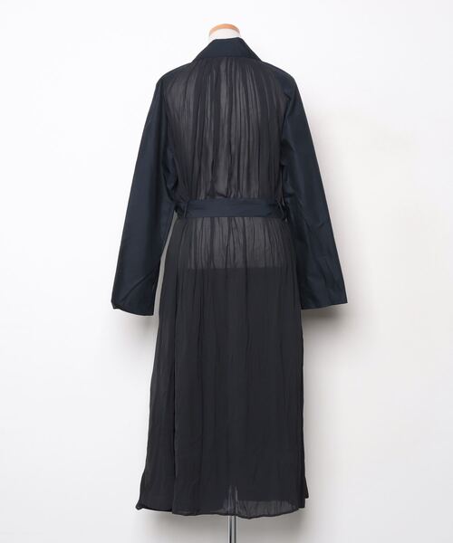 LANVIN en Bleu 「LANVIN Bleu」 コート 38 ネイビー レディース