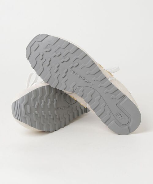 「New Balance」 ローカットスニーカー 24.5cm ホワイト レディース_画像3