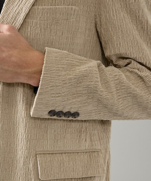 セットアップ 「セットアップ対応」シャーリング コーデュロイ イージースラックス メンズ レディースの画像