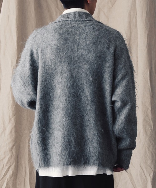 「epnok」 長袖ニット LARGE ブルー メンズ_画像9