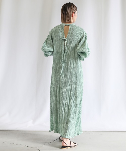 「select MOCA」 長袖ワンピース FREE アイボリー レディース_画像3