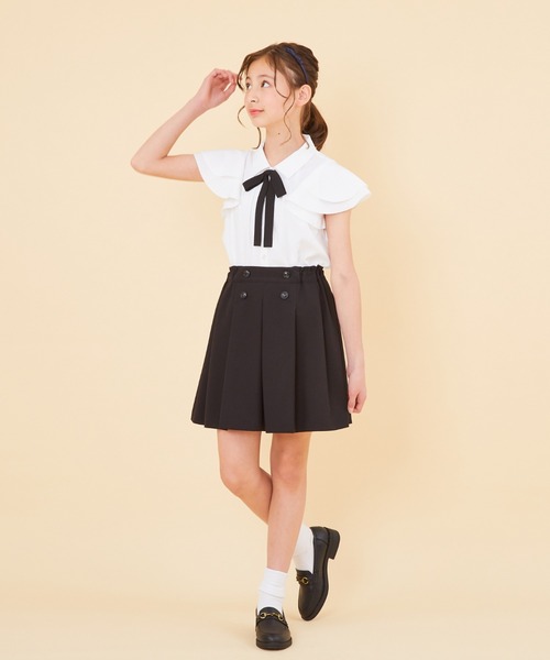 「CHOPIN」 「KIDS」キュロット 140cm ブラック キッズ_画像3