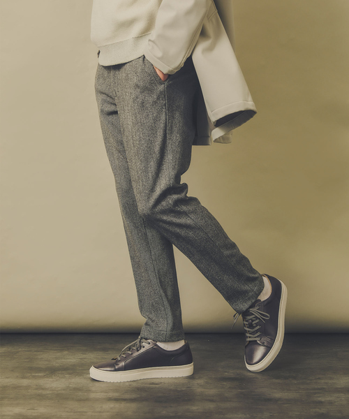 ABAHOUSE GRAY スラックス 44 グレー メンズ : ZOZOTOWN Yahoo!店