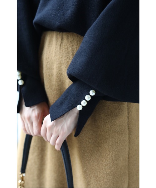 「CAWAII」 長袖ニット FREE ブラック レディース_画像4