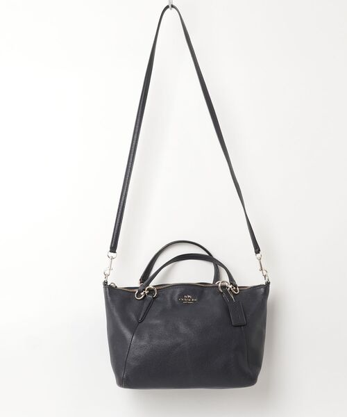 美品　COACH ネイビー レザー ショルダーバッグ f37762 2way 美品 COACH ネイビー レザー ショルダーバッグ f37762 2way - メルカリ