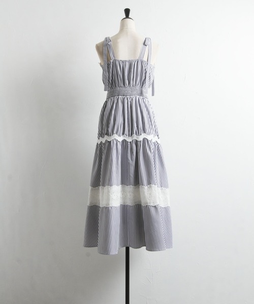 「tocco closet」 キャミソールワンピース M ブラック レディース_画像5