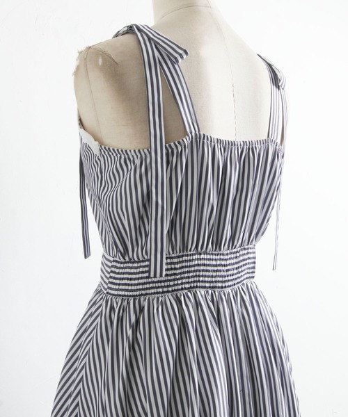 「tocco closet」 キャミソールワンピース M ブラック レディース_画像6