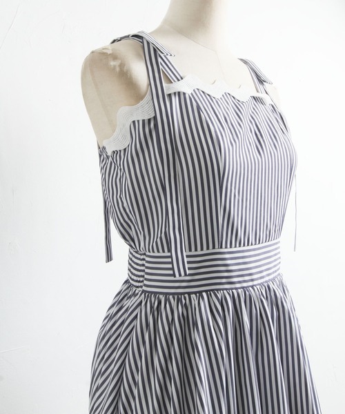 「tocco closet」 キャミソールワンピース M ブラック レディース_画像9